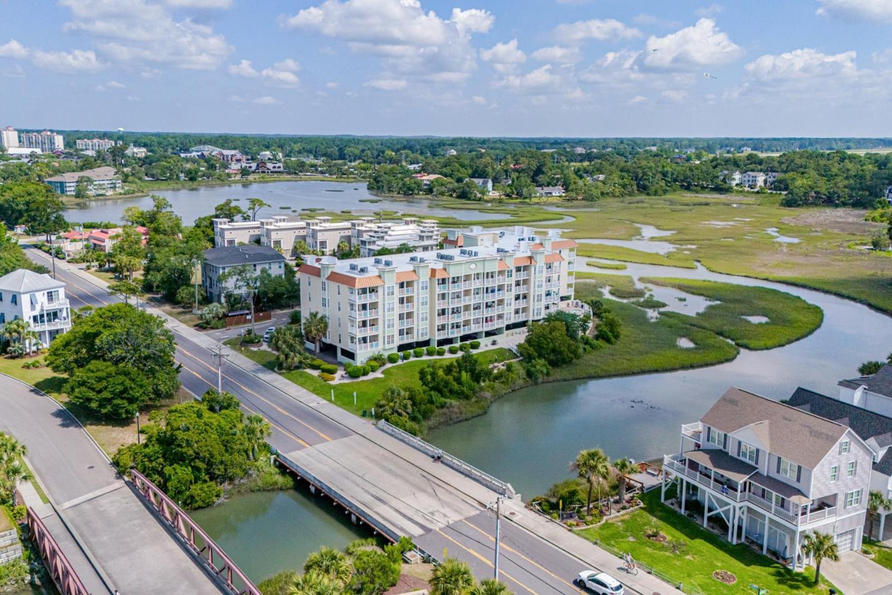 Ocean Marsh Relaxing Waterfront Loft Unit 403 Villa Myrtle Beach Exterior photo