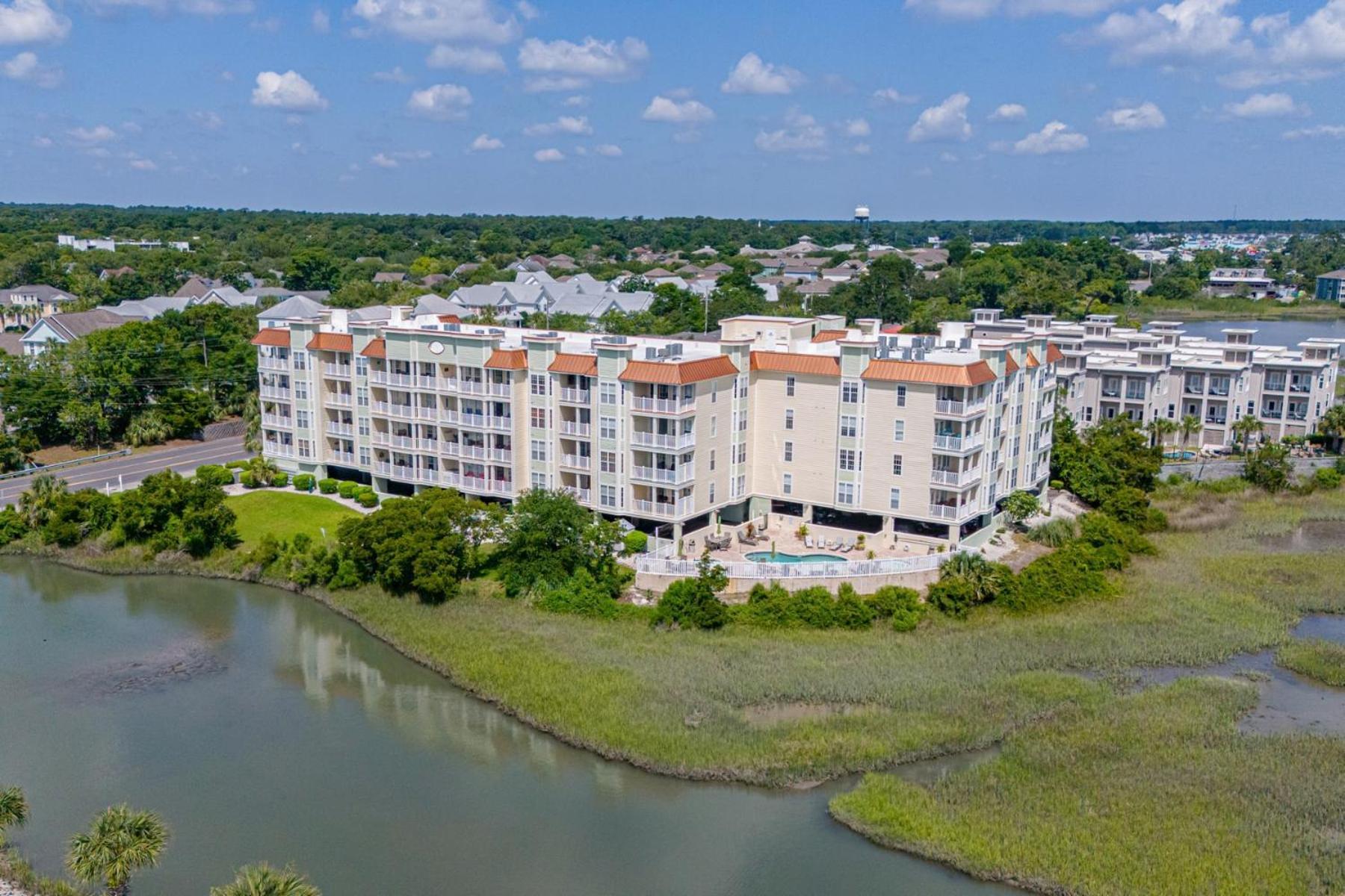 Ocean Marsh Relaxing Waterfront Loft Unit 403 Villa Myrtle Beach Exterior photo