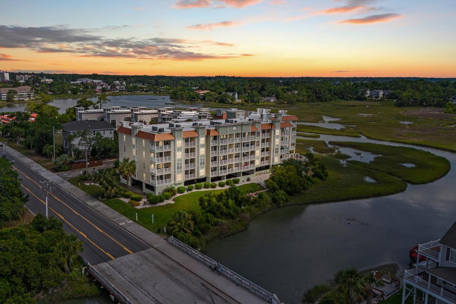 Ocean Marsh Relaxing Waterfront Loft Unit 403 Villa Myrtle Beach Exterior photo