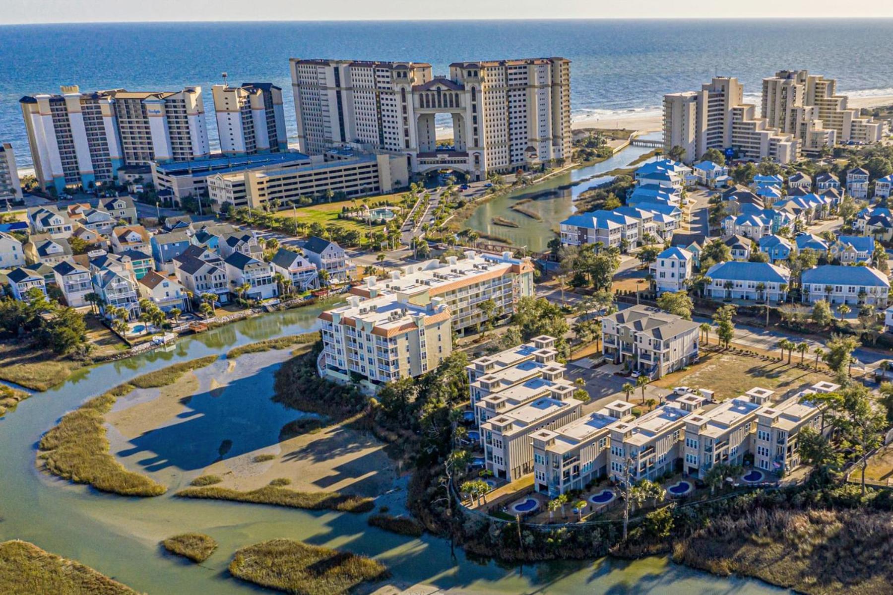 Ocean Marsh Relaxing Waterfront Loft Unit 403 Villa Myrtle Beach Exterior photo