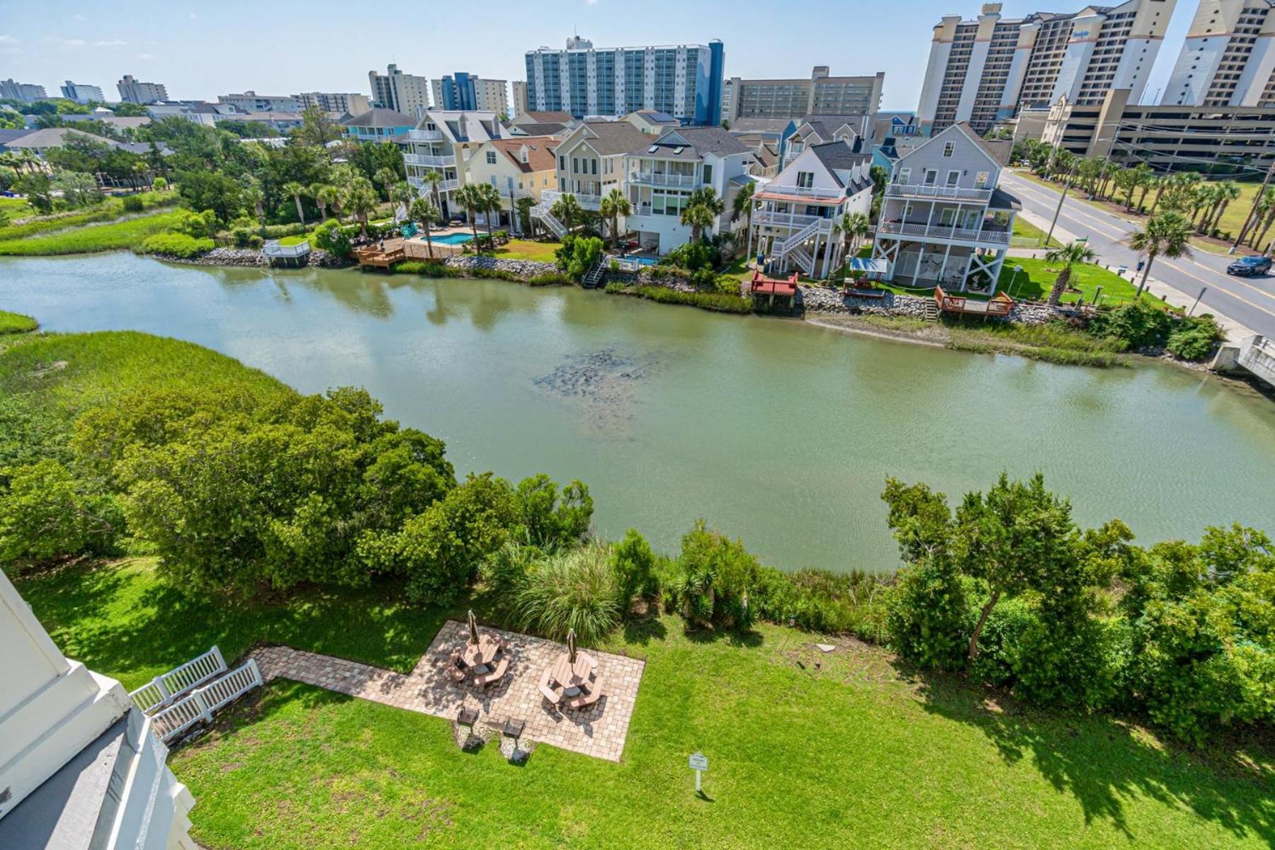 Ocean Marsh Relaxing Waterfront Loft Unit 403 Villa Myrtle Beach Exterior photo